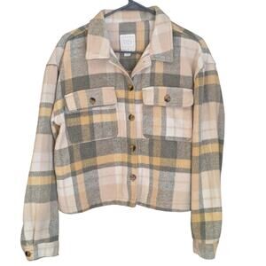 Full Tilt Fall Plaid Jacket Medium (Runs Large)